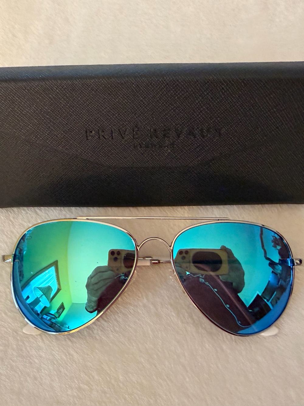 Blue Lens Sunglasses